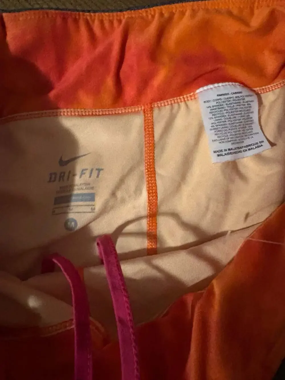 Nike Women's Dri-Fit Running skort Pink Orange  Medium